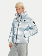 Kurtki damskie - Blauer Kurtka puchowa 24WBLDC03252 Niebieski Regular Fit - miniaturka - grafika 1