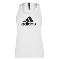 Kamizelki damskie - adidas Kamizelka damska W BL TK Vest, biała/czarna, rozmiar 2XS - miniaturka - grafika 1