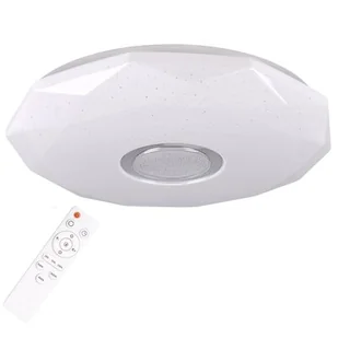 Polux Plafon śr 39cm DIAMOND 24W 2040lm z pilotem 313492 SANICO 313492 - Lampy ścienne - miniaturka - grafika 1