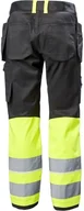 Spodnie sportowe męskie - Helly Hansen Pants HELLY HANSEN Construction UC-ME, yellow C60 - miniaturka - grafika 1