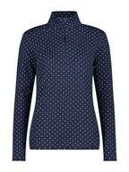 Koszulki sportowe damskie - CMP Koszulka funkcyjna w kolorze granatowo-białym - miniaturka - grafika 1