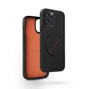 Etui i futerały do telefonów - Uniq etui Novo iPhone 14 Pro 6,1" czarny/midnight black - miniaturka - grafika 1