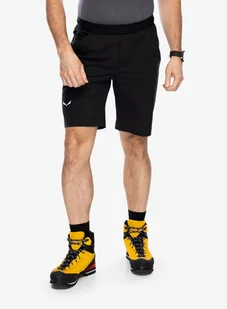 Spodenki turystyczne Salewa Puez 4 Shorts - black out - Odzież trekkingowa męska - miniaturka - grafika 1