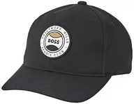 Czapki męskie - BOSS Siras czapka męska, czarny (Black1), jeden rozmiar - miniaturka - grafika 1