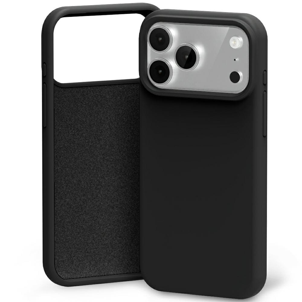 Etui Mercury Silicone do iPhone 17 Pro Max czarny