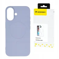 Etui i futerały do telefonów - Silikonowe etui Wozinsky Silicone Case kompatybilne z MagSafe na Samsung Galaxy S24 FE - fioletowe - miniaturka - grafika 1