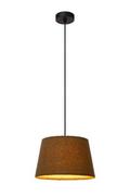 Lampy sufitowe - Woolly lampa wisząca 1-punktowa czarna/zielona 10416/01/33 - miniaturka - grafika 1