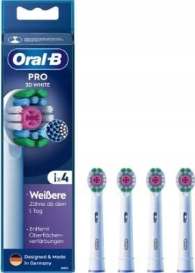 Końcówka Oral-B Oral-B Toothbrush heads Pro 3D White 4 pcs.