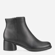 Botki damskie - Botki damskie skórzane ECCO Sculpted LX 35 222413-01001 37 Czarne (194891337441). Botki damskie - miniaturka - grafika 1