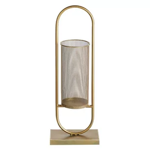 Świecznik metalowy 53 cm złoty BOHOL - Świeczniki - miniaturka - grafika 1