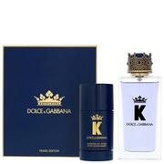 Zestawy perfum męskich - Dolce&Gabbana Set Set K Edt 100ml + Deostick 75g 3423473140252 - miniaturka - grafika 1