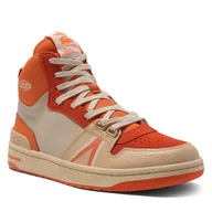 Sneakersy damskie - Sneakersy Lacoste L001 Mid 223 3 Sfa Pomarańczowy - miniaturka - grafika 1