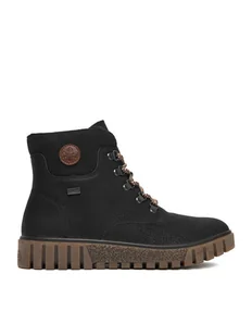 Rieker Trzewiki CEO-Y3433-00 Czarny - Botki damskie - miniaturka - grafika 1