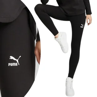 PUMA LEGGINSY DAMSKIE WYSOKI STAN CZARNE LEGINSY DŁUGIE r. XS - Legginsy - miniaturka - grafika 1
