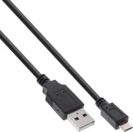 Kable USB - Kabel USB InLine USB-A - micro-B 1.8 m Czarny 31718Q - miniaturka - grafika 1