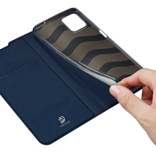 Dux Ducis Skin Pro kabura etui pokrowiec z klapką Oppo A73 5G / A53 5G niebieski - Etui i futerały do telefonów - miniaturka - grafika 8
