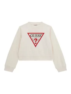 Guess Kids Sweter 166491 Beżowy Classic Fit - Swetry dla chłopców - miniaturka - grafika 1