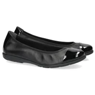 Baleriny - Baleriny damskie Caprice 9-22152-41 019 BLACK COMB 36 - miniaturka - grafika 1