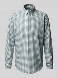 Koszula biznesowa o kroju regular fit z kołnierzykiem typu button down - Koszule męskie - miniaturka - grafika 1
