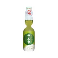 Napoje gazowane - Hatakosen Lemoniada Ramune Matcha 200ml - miniaturka - grafika 1