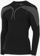 Bielizna sportowa męska - Gatta Active, Koszulka męska, Thermo Plus Matt, czarny, rozmiar XXL - miniaturka - grafika 1