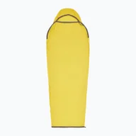 Śpiwory - Wkładka do śpiwora Sea to Summit Reactor Sleeping Bag Liner Mummy standard yellow - miniaturka - grafika 1
