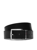 Paski - Tommy Hilfiger Pasek Męski Denton 3.5 Rev AM0AM13012 Granatowy - miniaturka - grafika 1