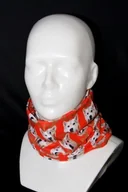 Czapki i chusty sportowe damskie - AUUU Komin HUSKY ORANGE - miniaturka - grafika 1