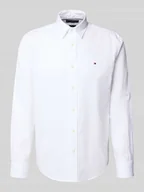 Koszule męskie - Koszula casualowa o kroju regular fit z czystej bawełny - miniaturka - grafika 1