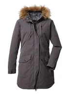 Kurtki i kamizelki sportowe damskie - Killtec Parka funkcyjna "GW 7" w kolorze antracytowym - miniaturka - grafika 1
