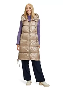 Betty Barclay Damska kamizelka 7355/1548 puchowa, Toffee Cream, 48 (DE) - Kamizelki damskie - miniaturka - grafika 1