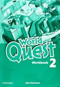 Podręczniki dla szkół podstawowych - Raynham Alex World quest 2 workbook - miniaturka - grafika 1