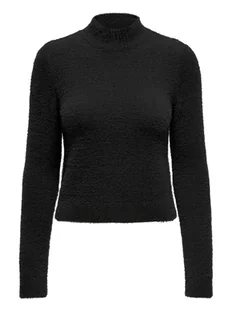 ONLY Sweter w kolorze czarnym - Swetry damskie - miniaturka - grafika 1