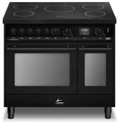 Kuchenki elektryczne - Kuchnia z płytą indukcyjną LOFRA TOTAL BLACK 90 BLACK MATT PNMD96MFTE/5IF - miniaturka - grafika 1