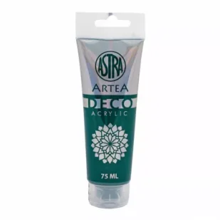 Astra Farba akrylowa Deco Artea w tubie 75ml zielona - Farby i media malarskie - miniaturka - grafika 1