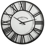Zegary - Zegar ścienny Mavis Black 35 cm - miniaturka - grafika 1