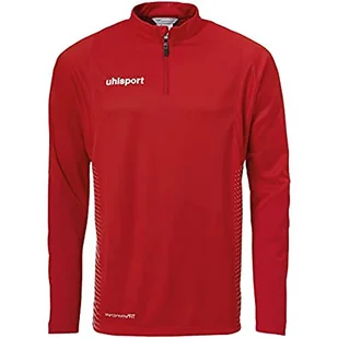 uhlsport uhlsport Dziecięce t-shirty SCORE 1/4 ZIP Top, czerwony/biały, 140 100214604 - Koszulki i topy damskie - miniaturka - grafika 1