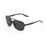 Okulary przeciwsłoneczne - Aviator 100% Kasia Round Okulary, matte black/black mirror 2020 Okulary przeciwsłoneczne HU-GLA-0221/1005/unis - miniaturka - grafika 1