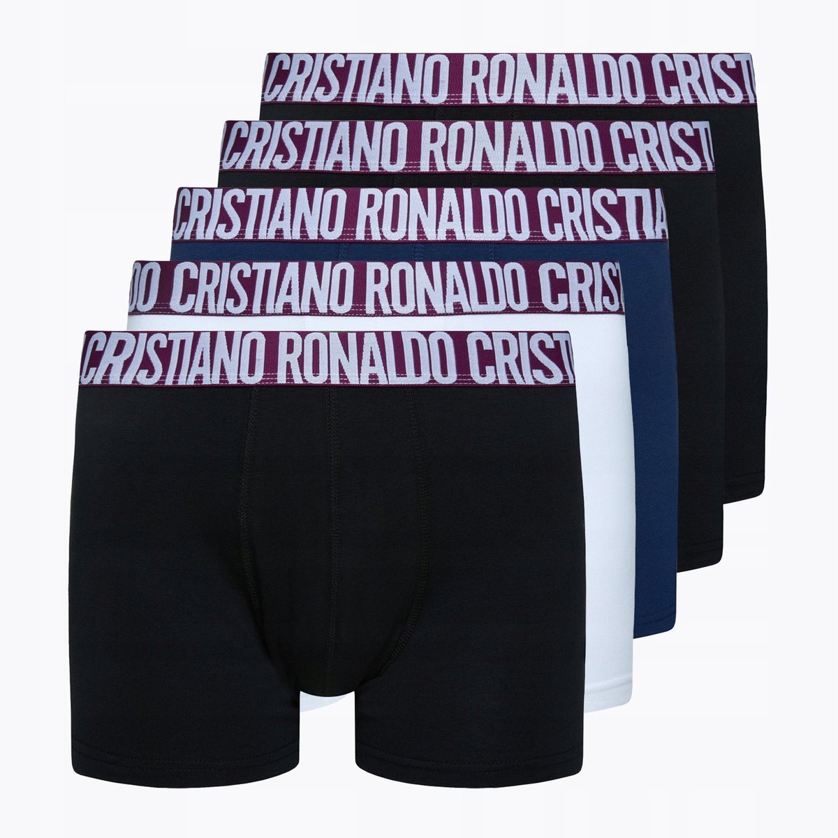 BOKSERKI MĘSKIE BIELIZNA CR7 CRISTIANO RONALDO 5-PAK 2XL