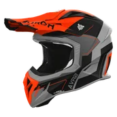 Kaski motocyklowe - Kask Cross Airoh Aviator Ace 2 Shield (2026) Pomarańczowy MatowyS - miniaturka - grafika 1