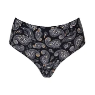 Majtki damskie - FIGI JULIMEX PAISLEY STRING MAXI (kolor multicolour, rozmiar L) - miniaturka - grafika 1