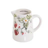 Dzbanki i imbryki - Dzbanek ceramiczny STRAWBERRY, w truskawki, 600 ml - miniaturka - grafika 1