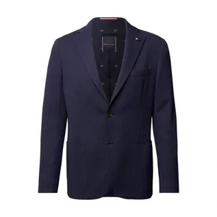 Garnitury - Marynarka o kroju slim fit z bawełny zapinana na 2 guziki - Tommy Hilfiger - grafika 1