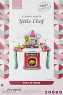 Zabawki AGD - DUŻA KUCHNIA NA BATERIE PIEKARNIK ŚWIATŁO DŹWIĘK MEGA CREATIVE - miniaturka - grafika 1