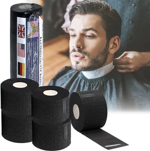 Kołnierzyki fryzjerskie barberskie ochronne jednorazowe kryza 100x100szt ochronne wodoodporne kołnierz 10 000szt - Pozostałe akcesoria fryzjerskie - miniaturka - grafika 1