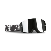 Gogle i okulary motocyklowe - Gogle Cross Raven Edge Charge Lustrzanka Czarny Mirror - miniaturka - grafika 1