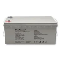 Akumulatory ogólnego zastosowania - Akumulator AGM QOLTEC 53069 200Ah12V - miniaturka - grafika 1