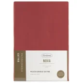 Prześcieradła - Prześcieradło EUROFIRANY Nova 160 x 210 cm Czerwony - miniaturka - grafika 1