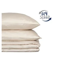 Pościel - Pościel Fit.4.Sleep beżowa BAWEŁNA 100%, Kolor - beż, Rozmiar - 140x200+1 posz. 70x80 - miniaturka - grafika 1