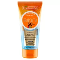 Balsamy i kremy do opalania - Bielenda Bikini Baby Ochronne Mleczko do opalania dla dzieci i niemowląt SPF 50 100 ml - miniaturka - grafika 1